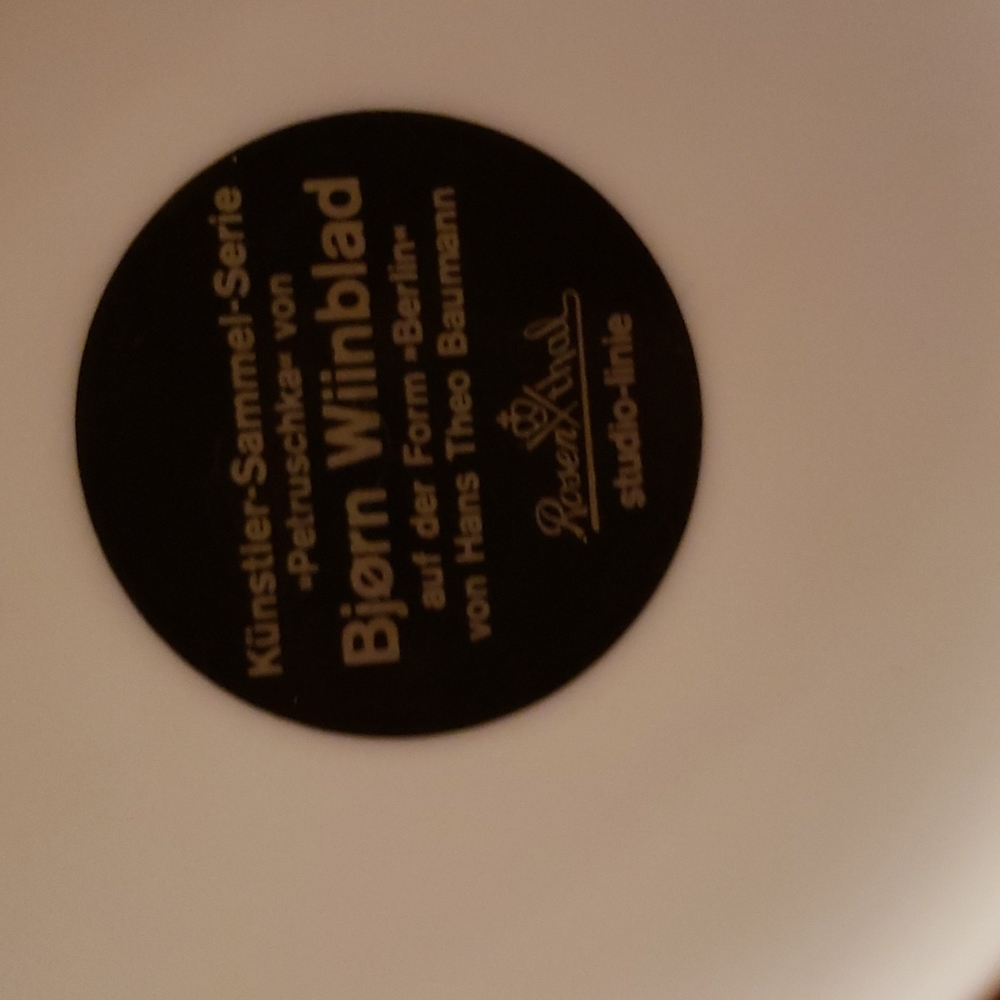 Bjorn Wiinblad Rosenthal Bowl - Picture 3 of 3